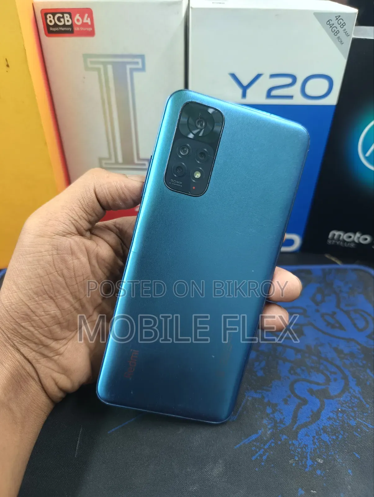 শাওমি রেডমি নোট ১১ ১২৮ জিবি নীল