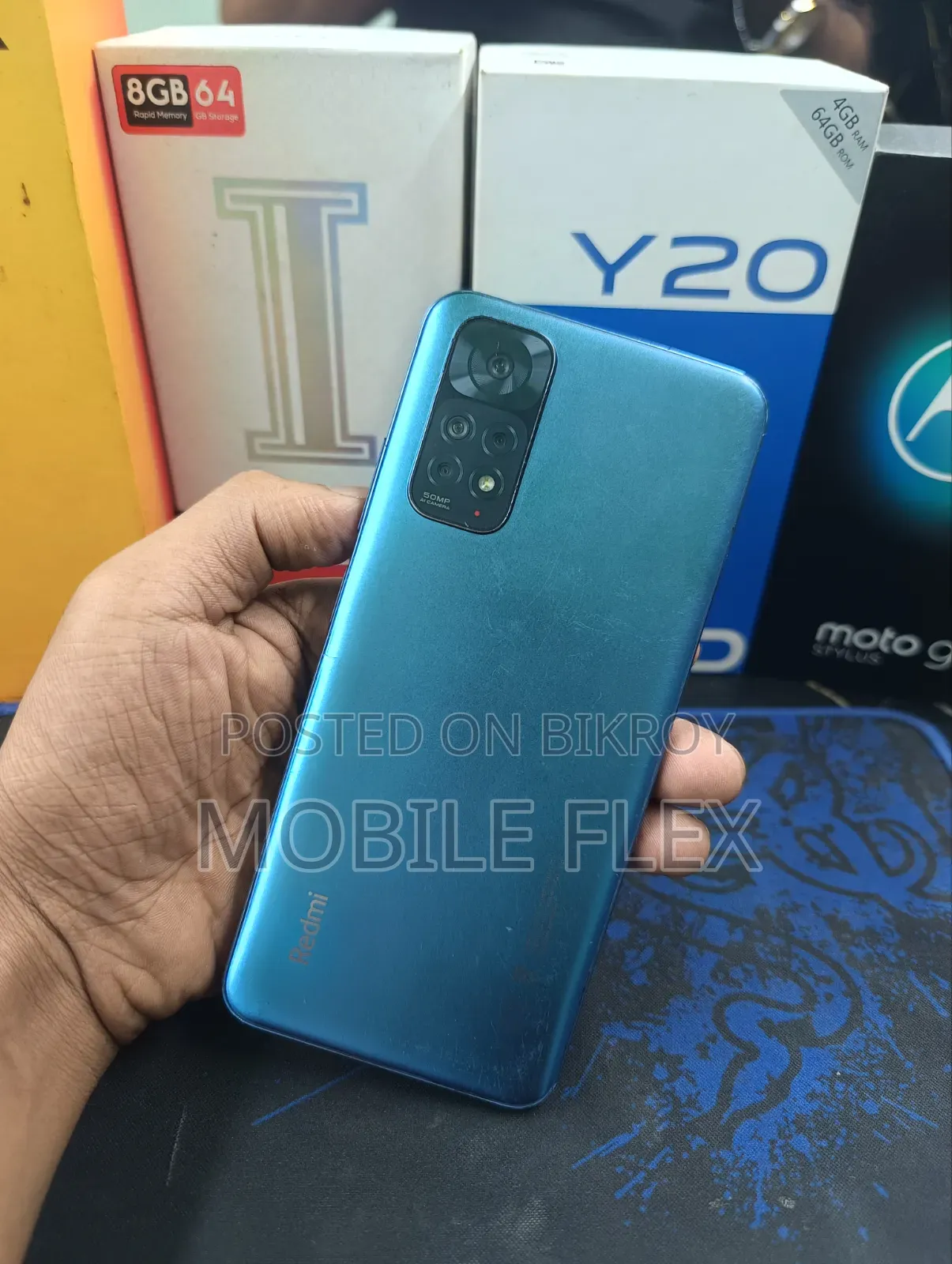 শাওমি রেডমি নোট ১১ ১২৮ জিবি নীল