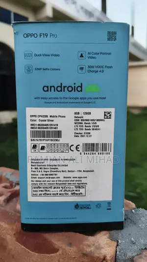 অপো এফ১৯ প্রো ১২৮ জিবি
