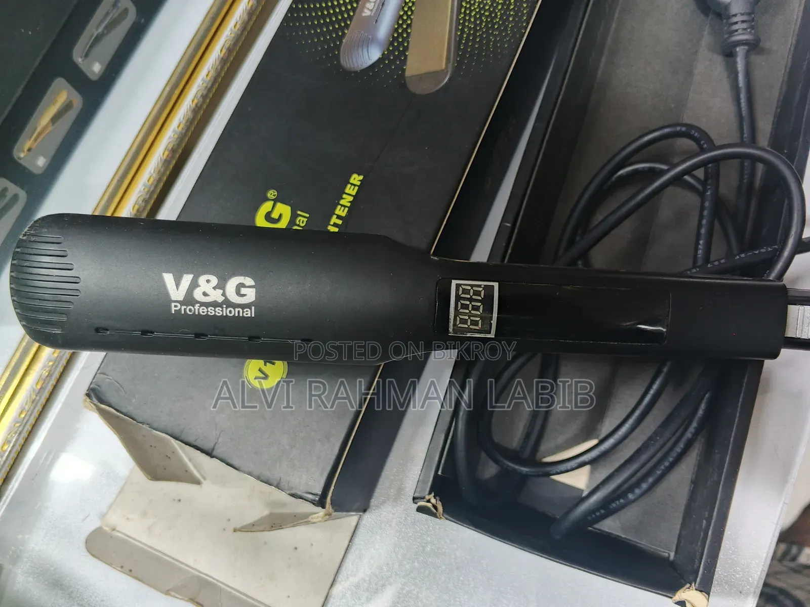 V G Professional V7 Hair Straightener | Excellent Condition