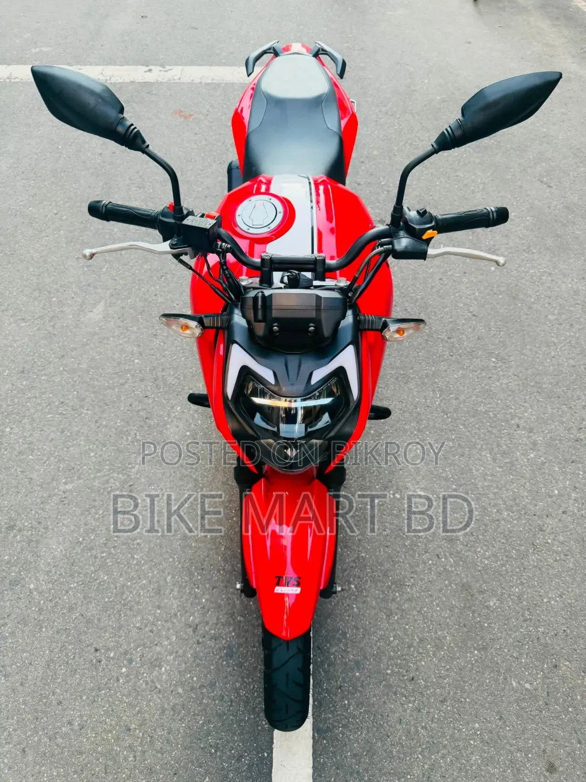 টিভিএস আপাচি আরটিআর ১৬০ ৪ভি ২০২২ রেড
