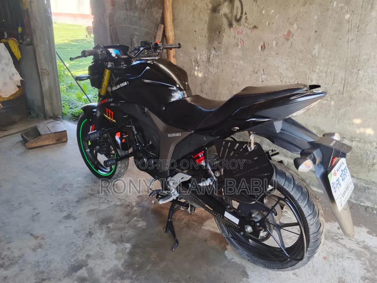 Suzuki Gixxer 2025 Black