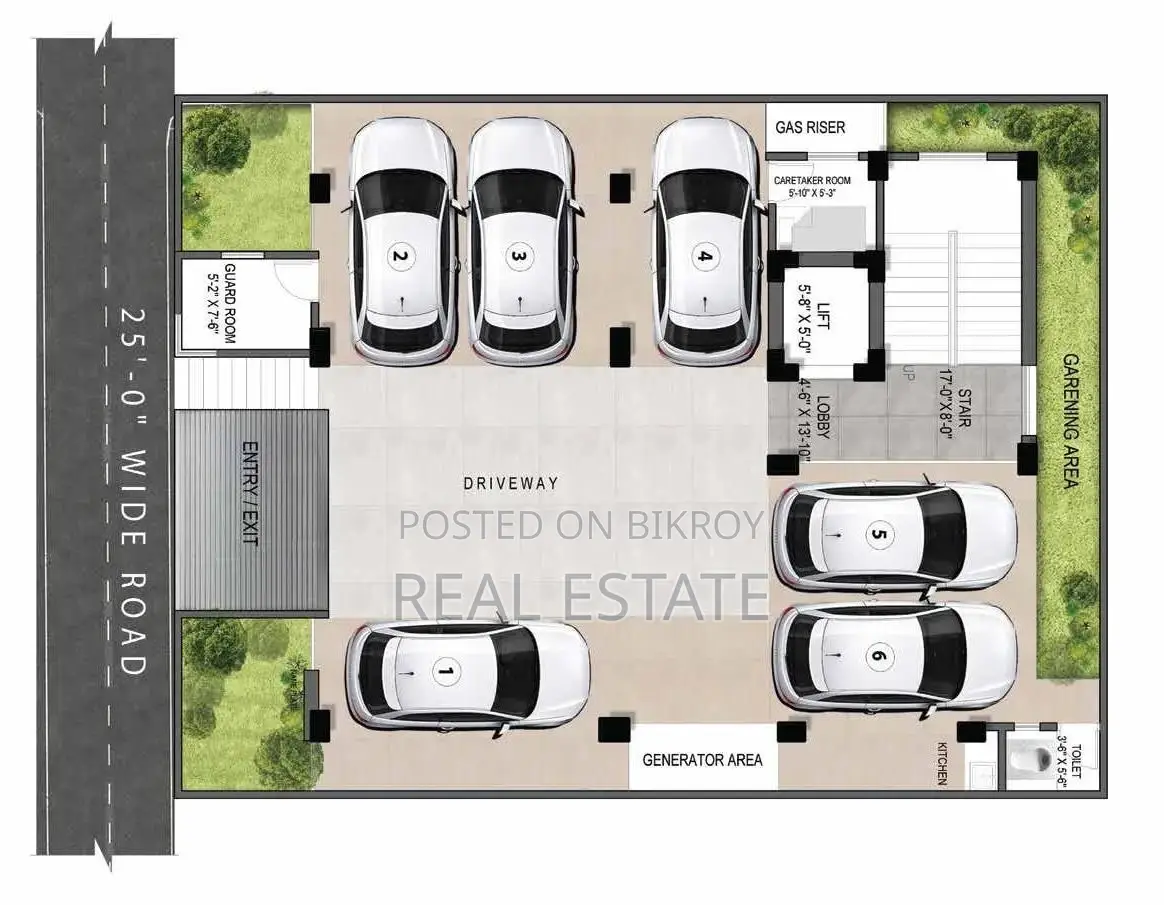 1575 Sft South Facing Flat Sale at Bashundhara R/a