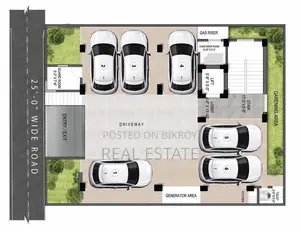 1575 Sft South Facing Flat Sale at Bashundhara R/a