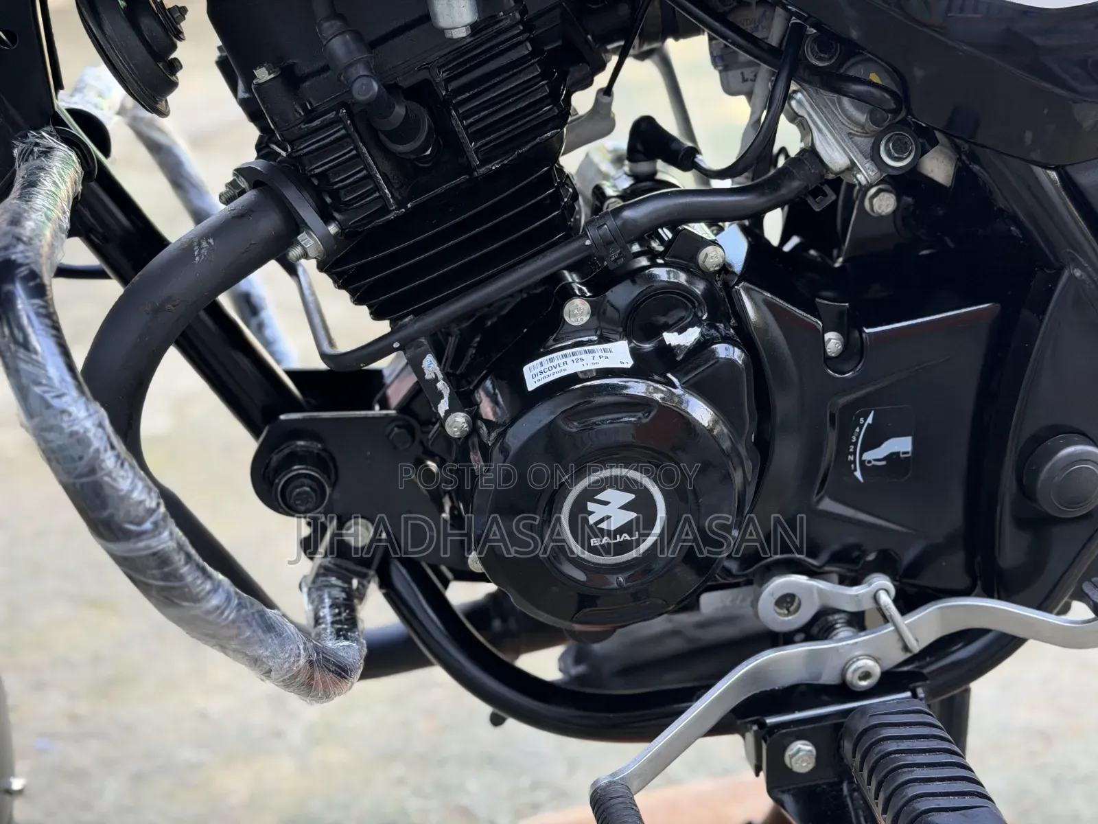 New Bajaj Discover 125 2026 Black