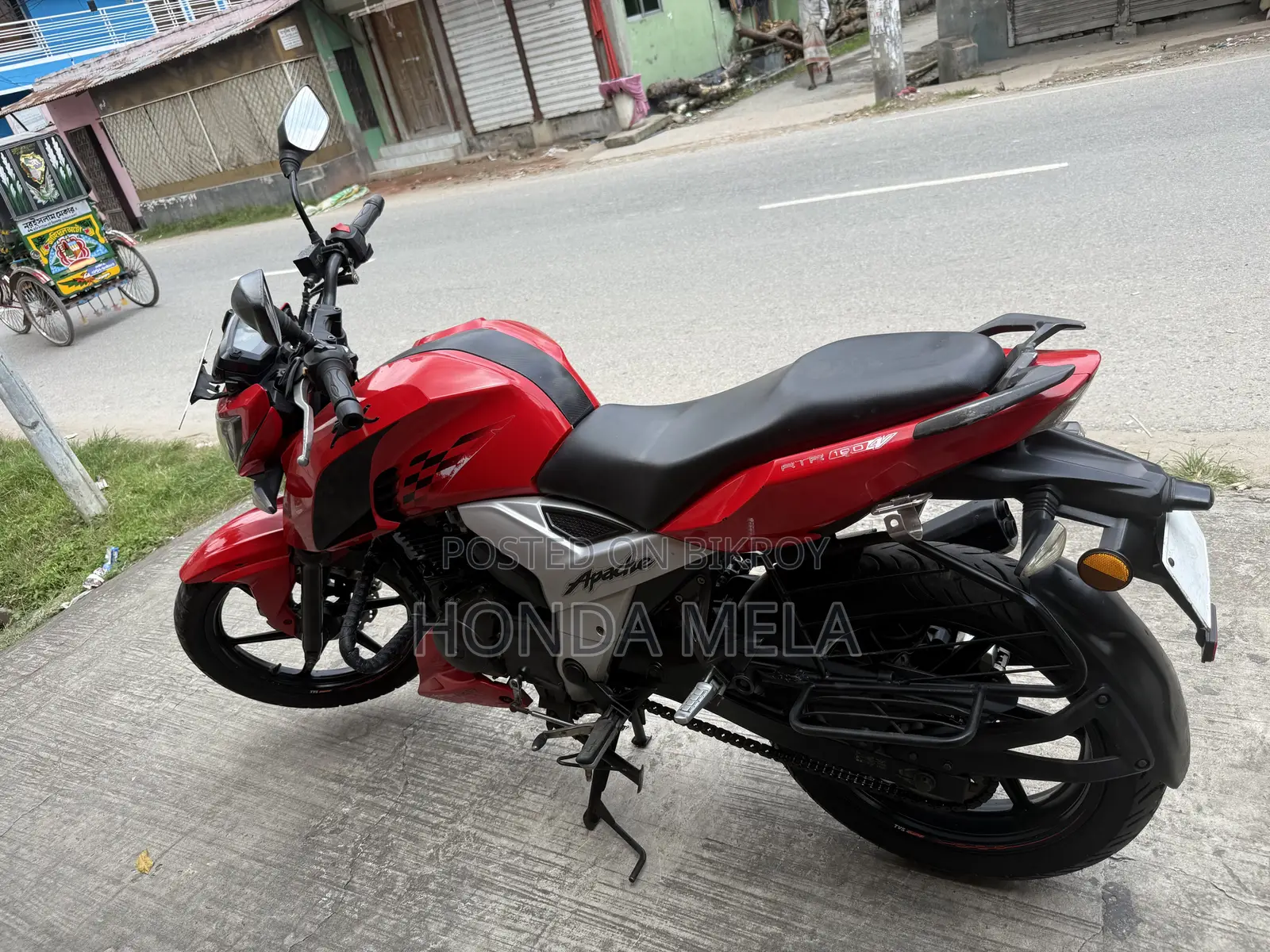 TVS Apache 160 4V 2019 Red