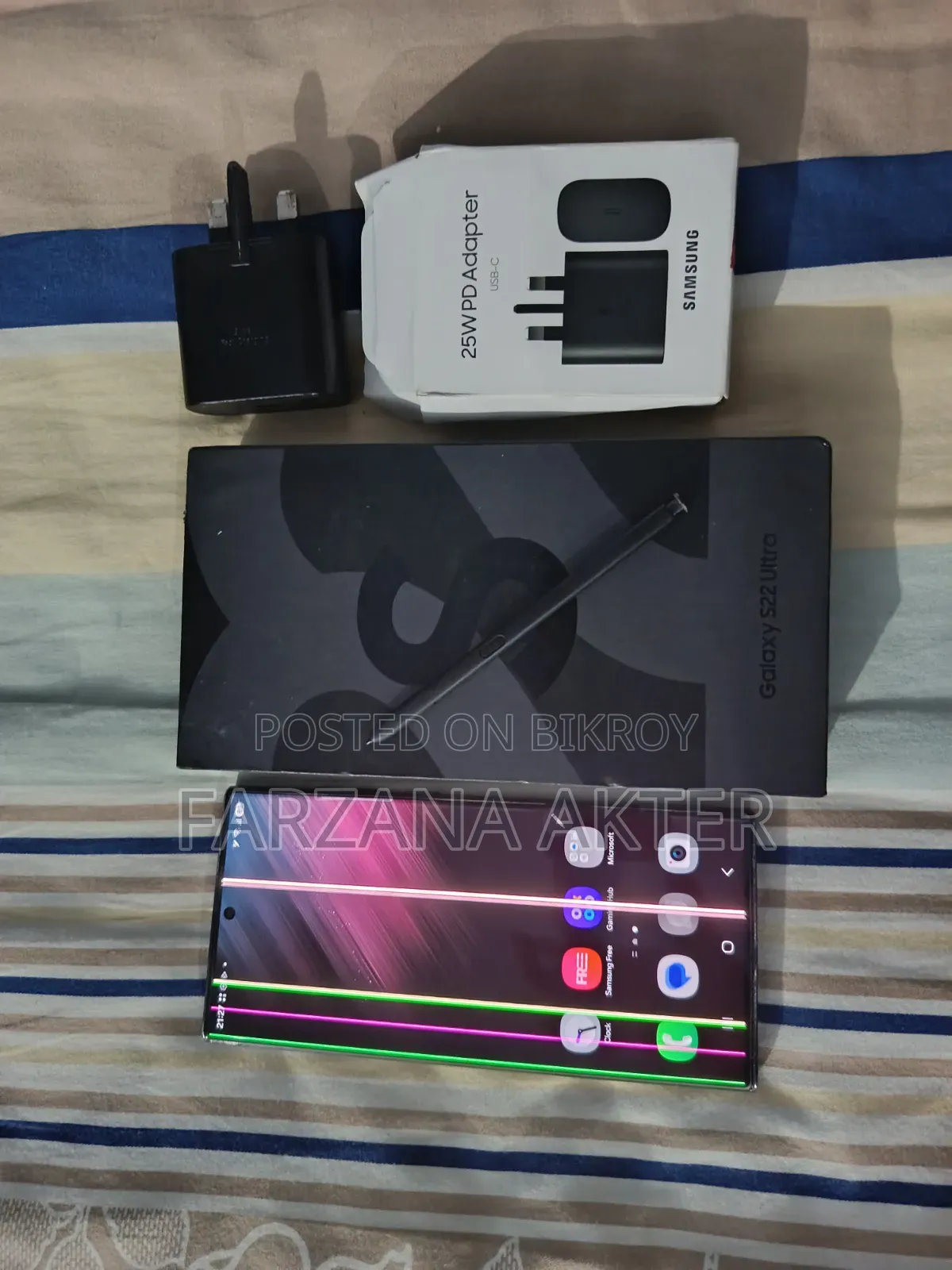 Samsung Galaxy S22 Ultra 256 GB Black