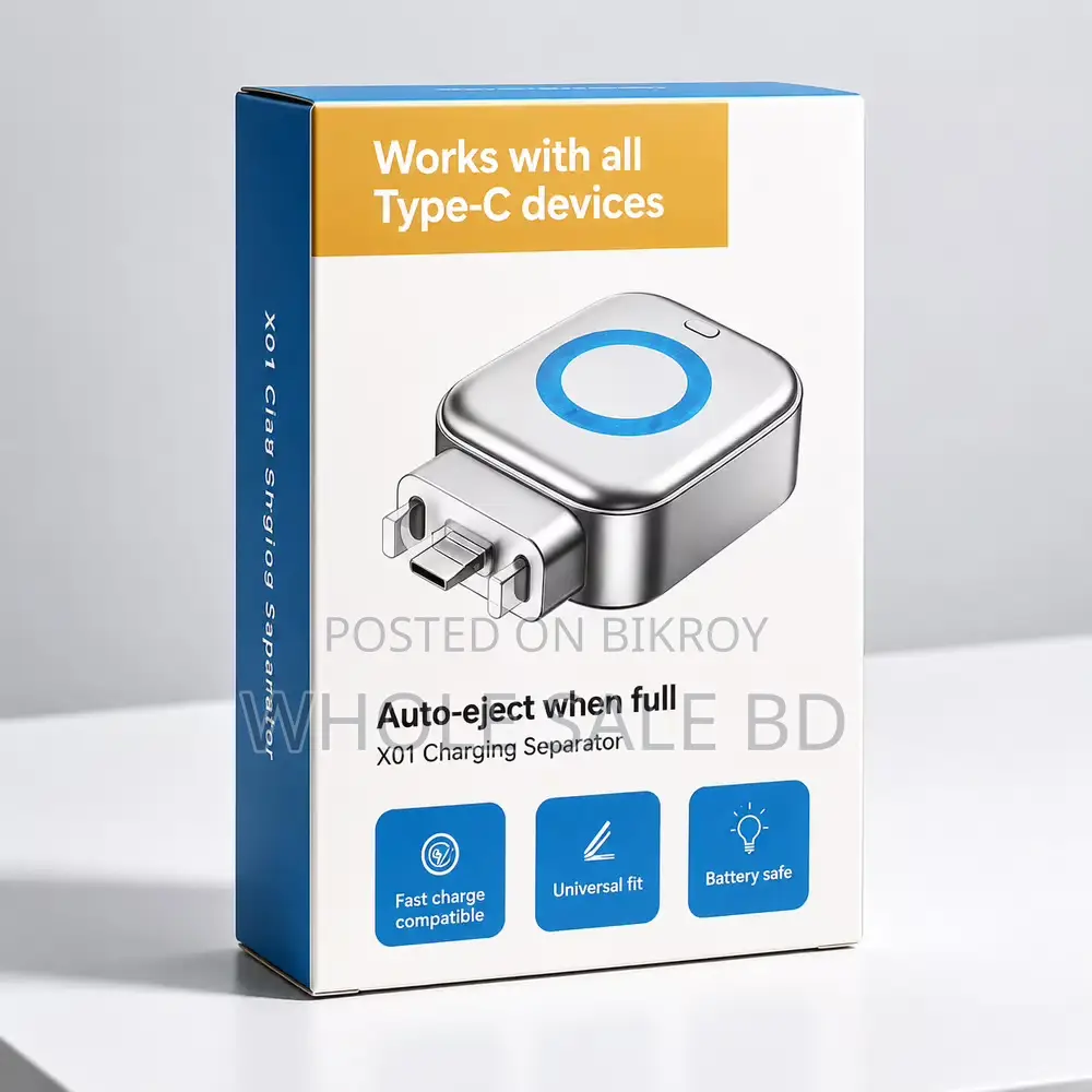 Auto Power-Off Fast Charging Adapter Auto Eject