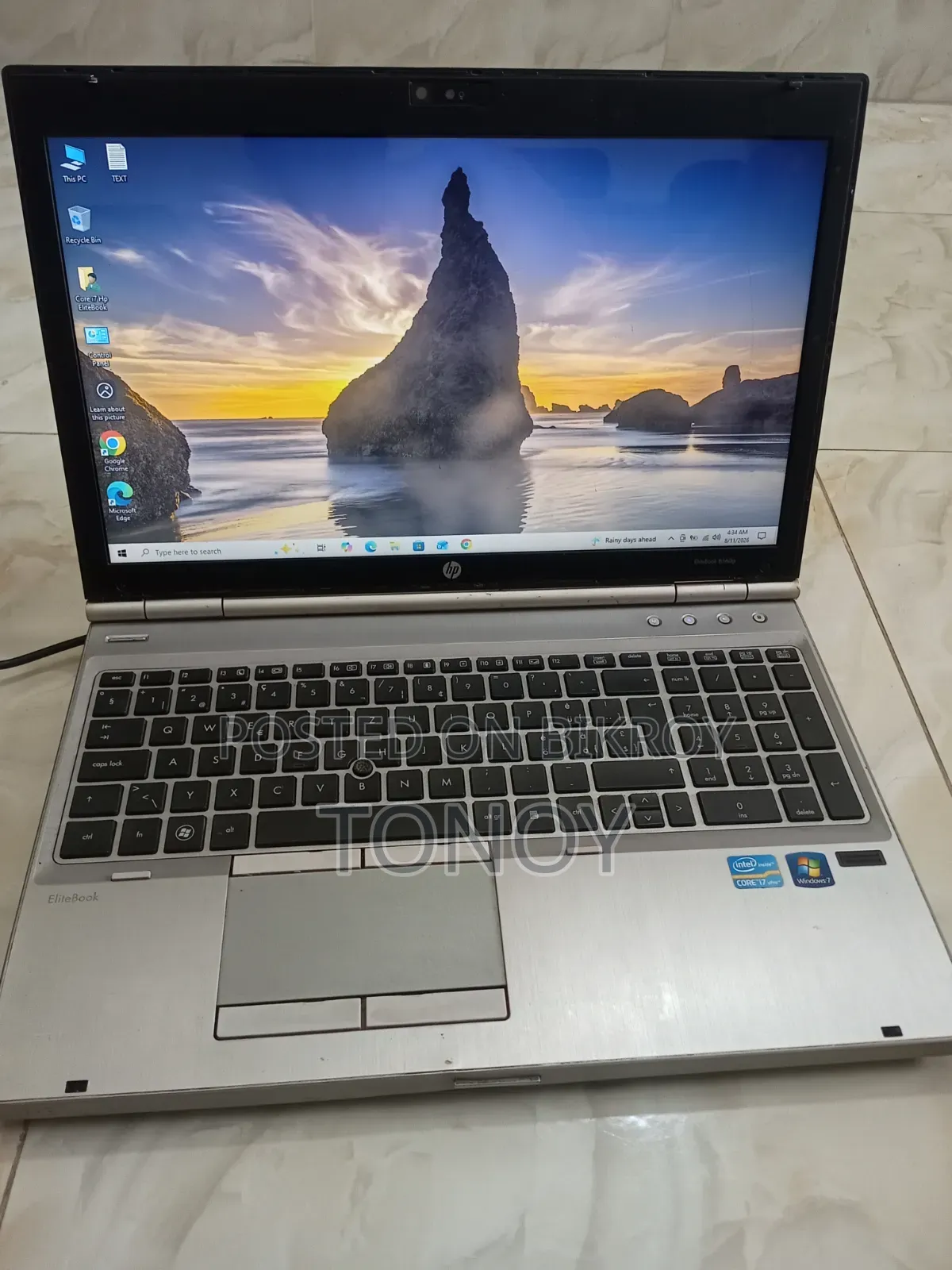 Laptop HP EliteBook 8470P 4GB Intel Core i7 HDD 500GB