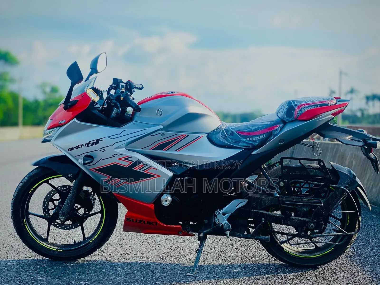 Suzuki Gixxer SF 2024 Orange