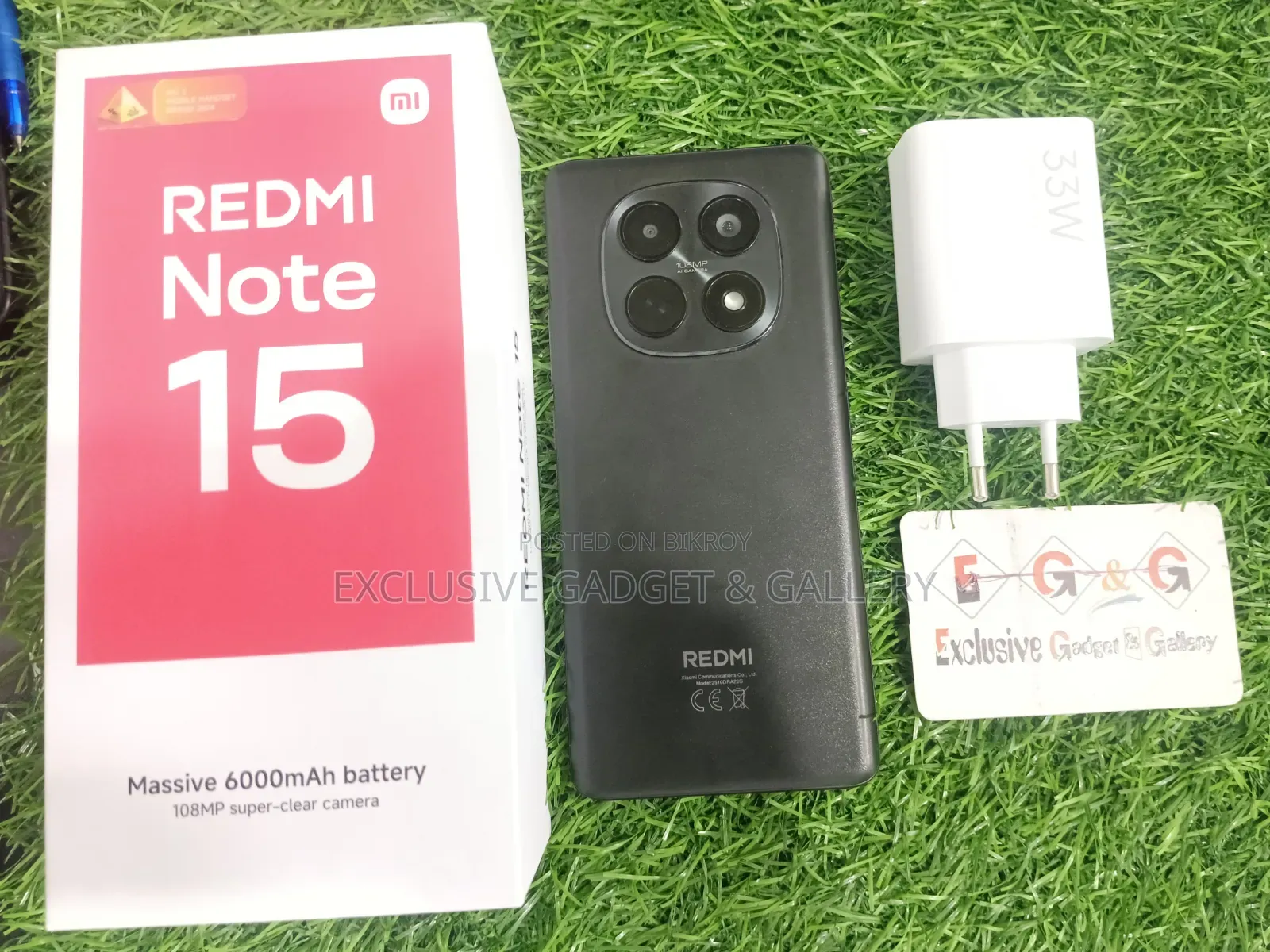 Xiaomi Redmi Note 15 128 GB Gray
