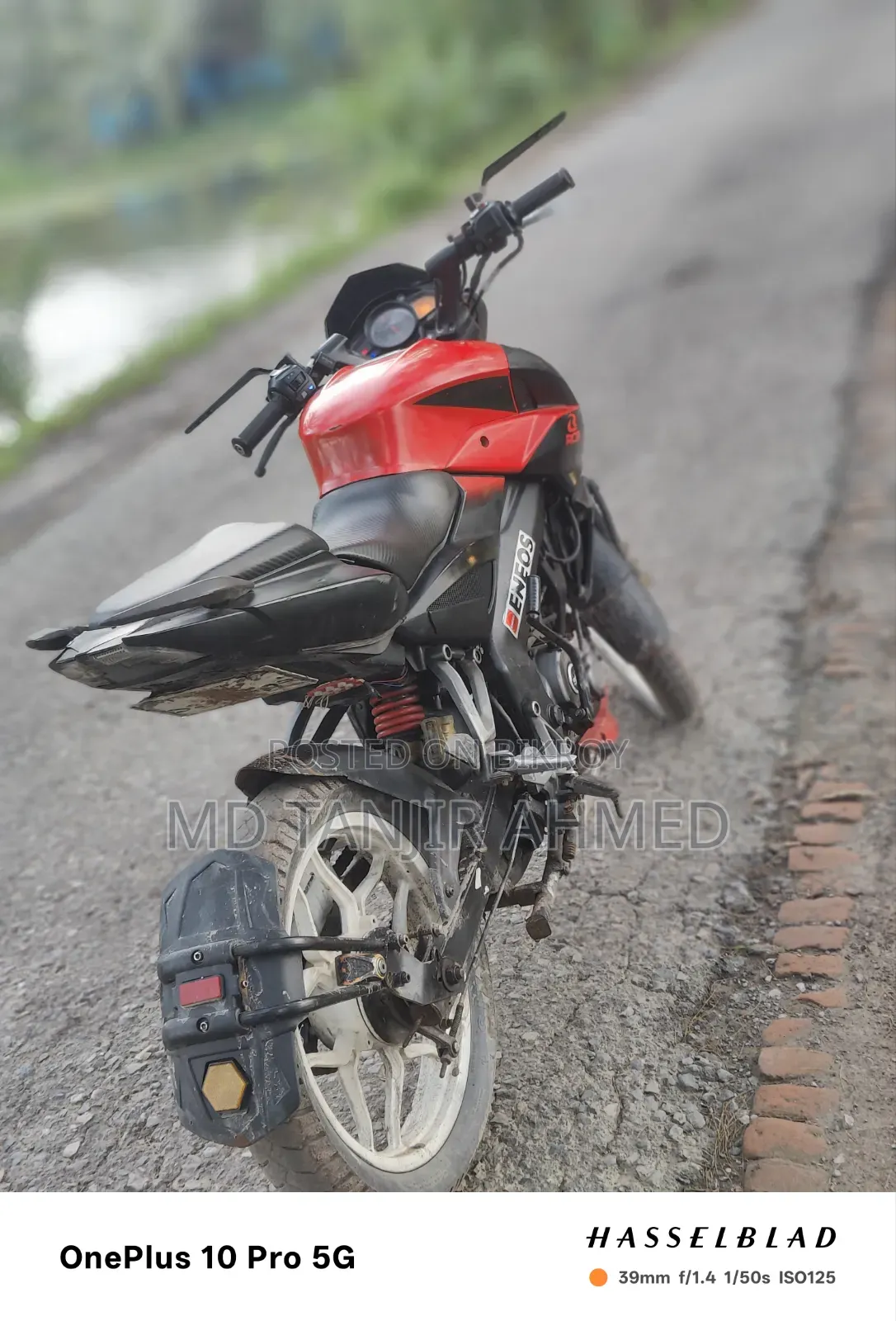Bajaj Pulsar NS 160 2017 Red