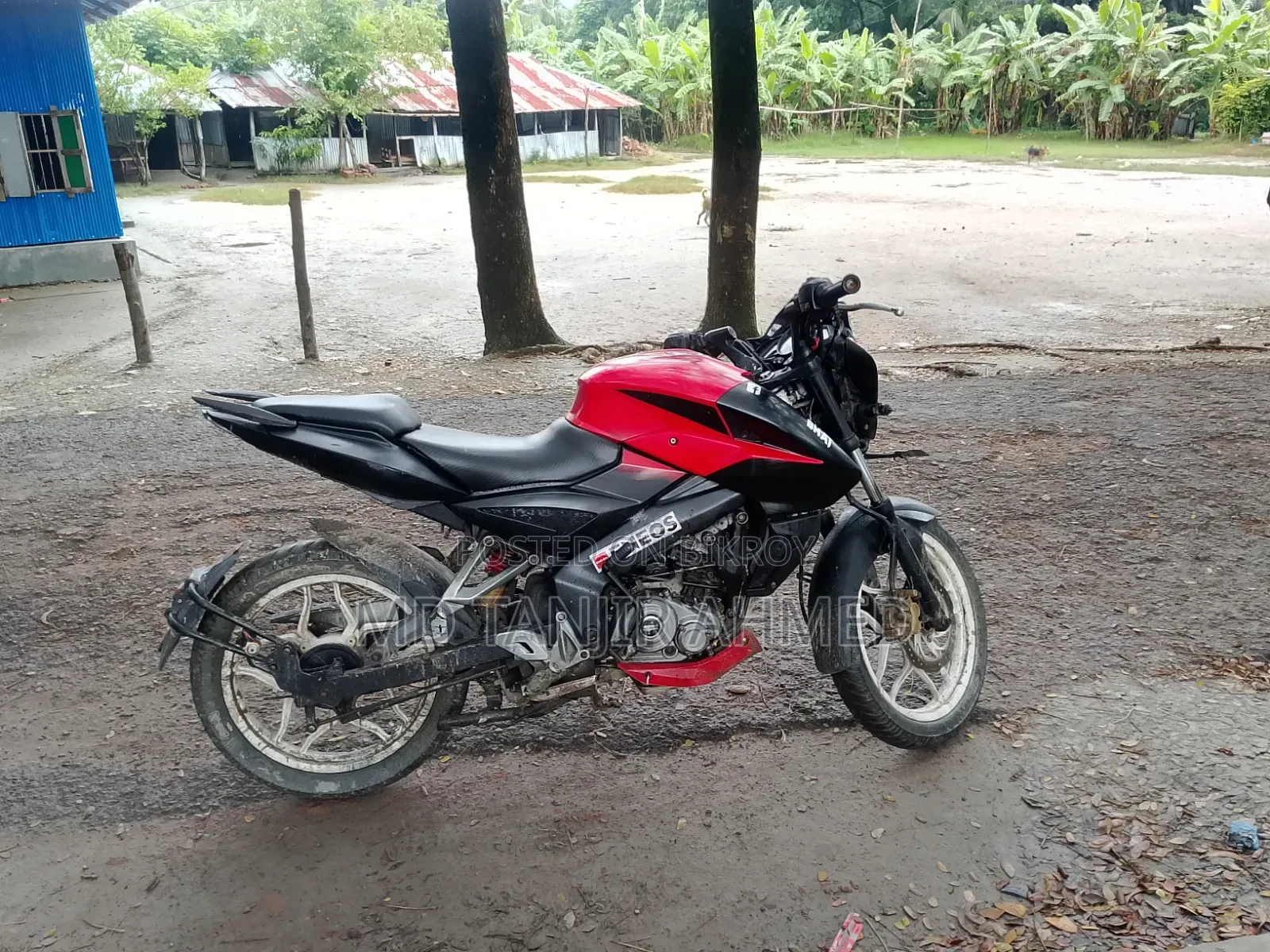 Bajaj Pulsar NS 160 2017 Red