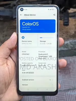 Oppo F21 Pro 128 GB Blue