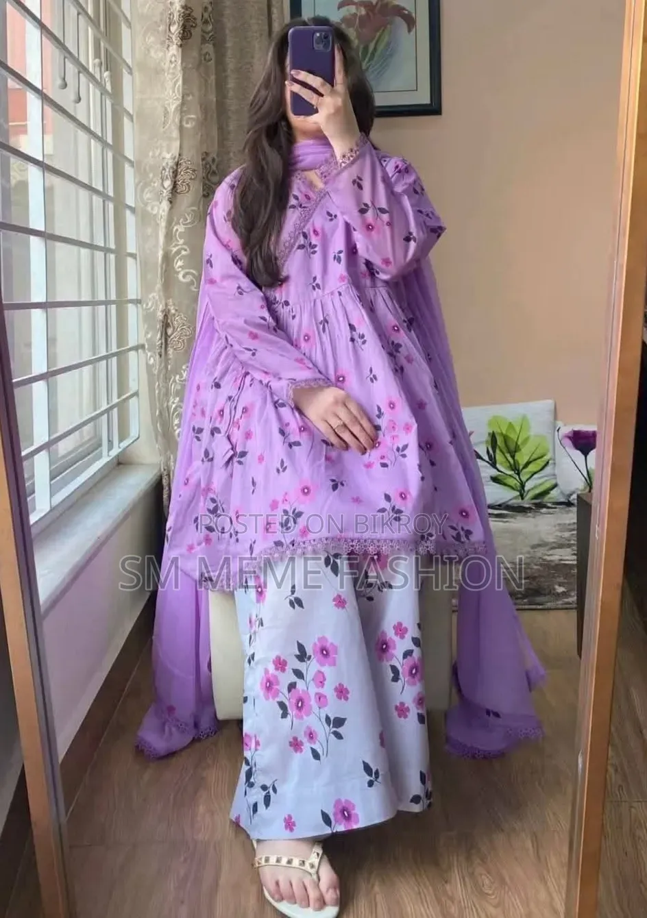 প্রিমিয়াম কটন প্রিন্টেড থ্রি পিস