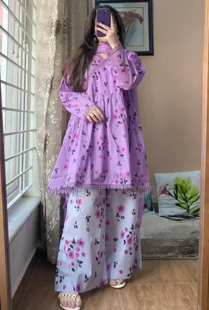 প্রিমিয়াম কটন প্রিন্টেড থ্রি পিস