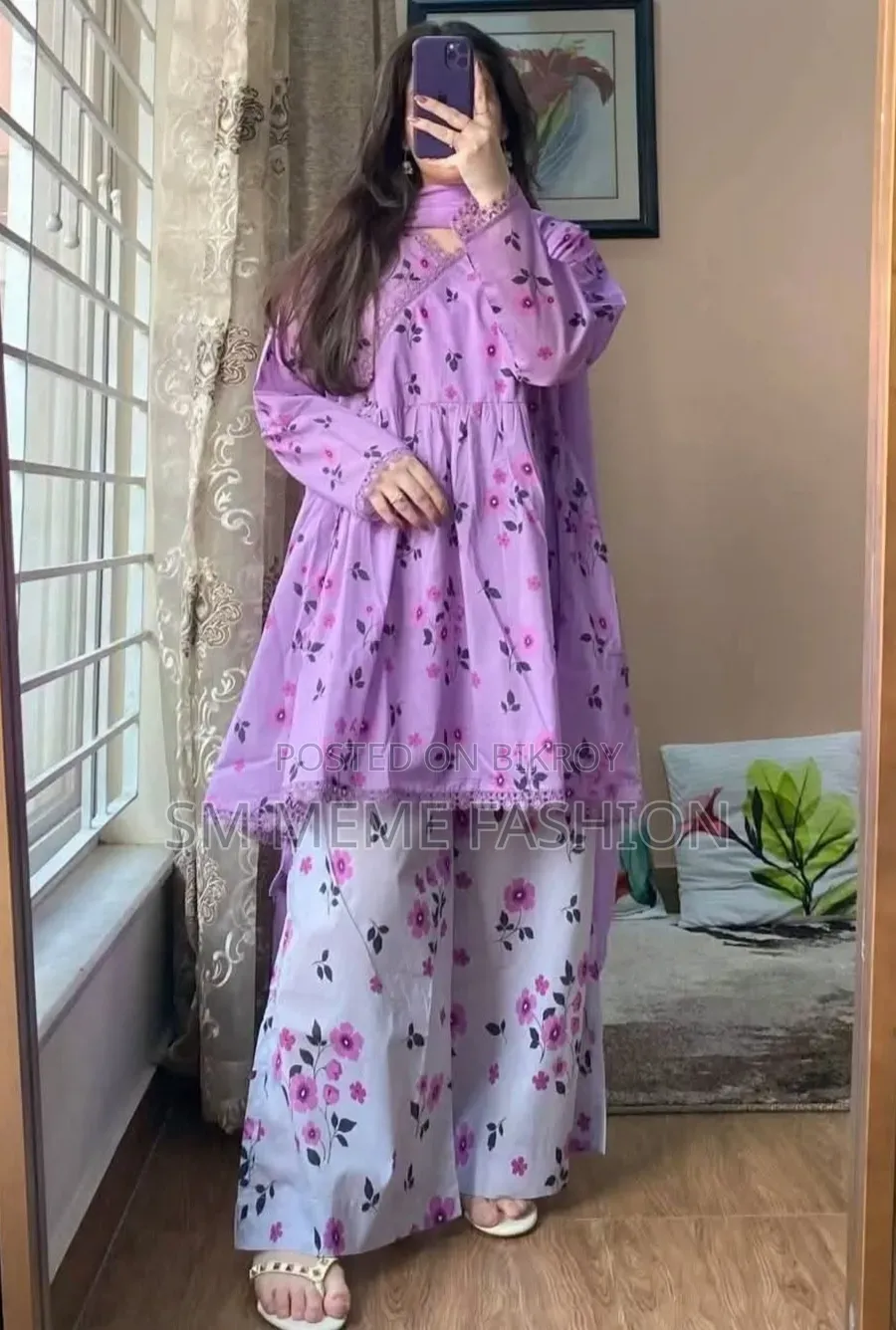 প্রিমিয়াম কটন প্রিন্টেড থ্রি পিস