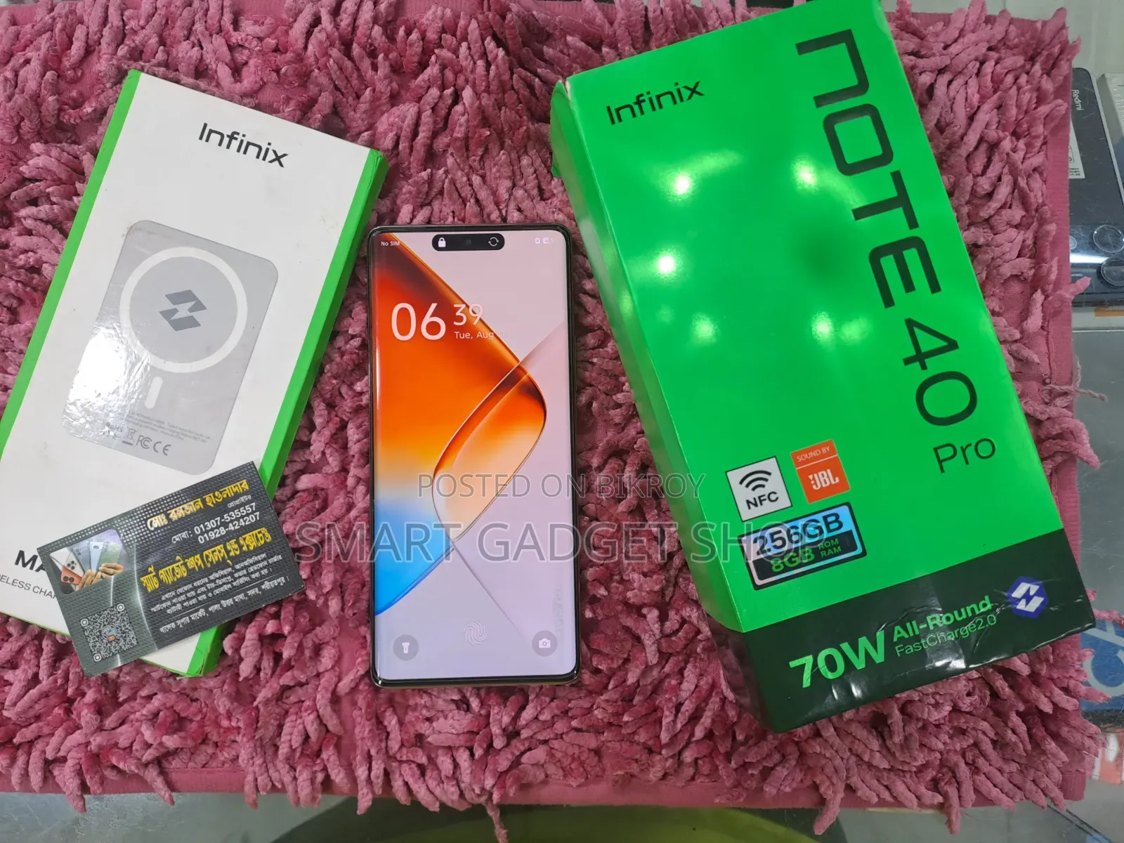 Infinix Note 40 Pro 256 GB Gold