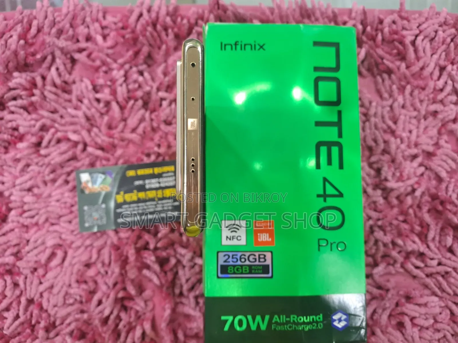Infinix Note 40 Pro 256 GB Gold