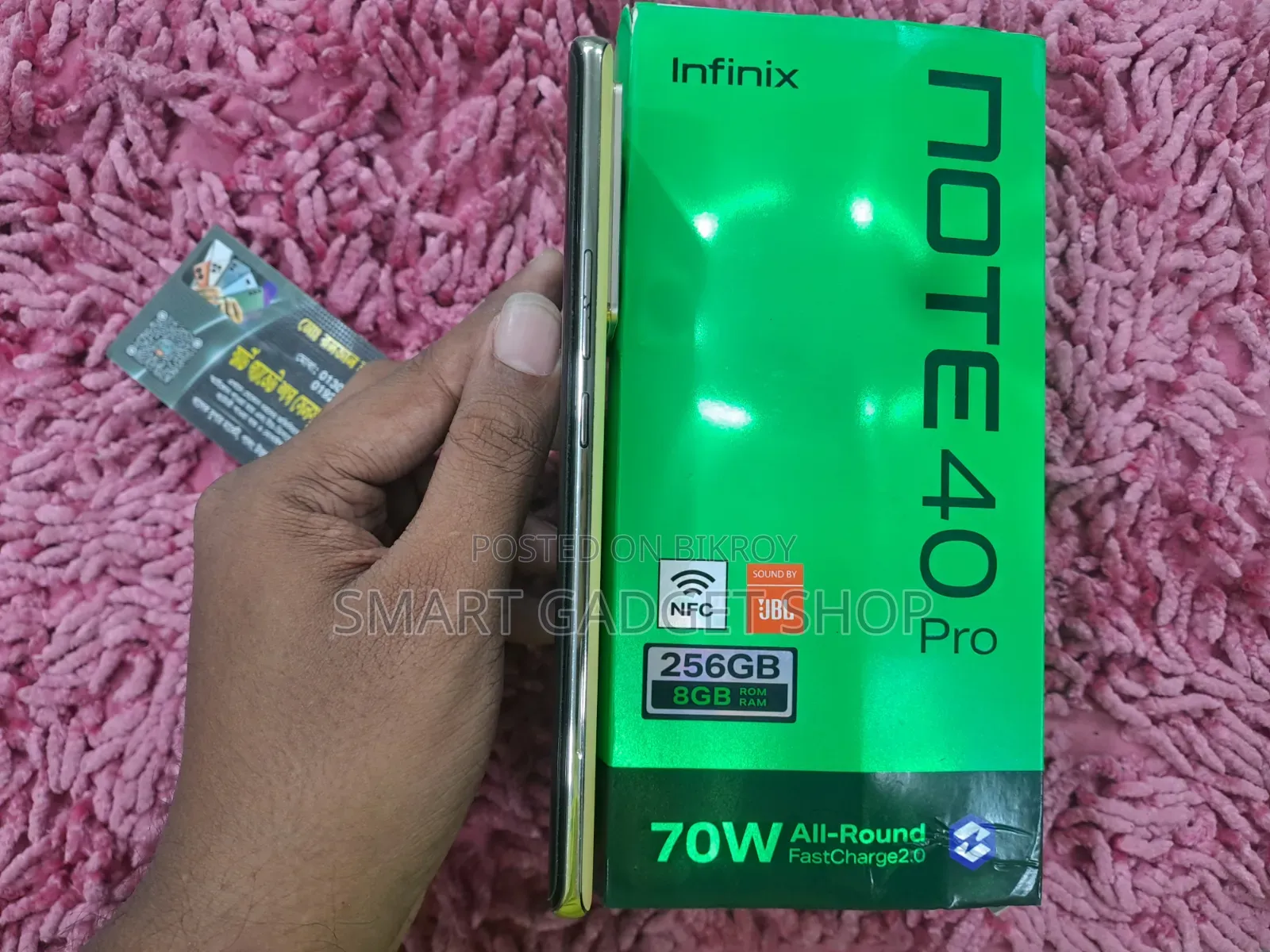 Infinix Note 40 Pro 256 GB Gold