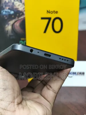 রিয়েলমি নোট ৭০ ৬৪ জিবি ব্ল্যাক
