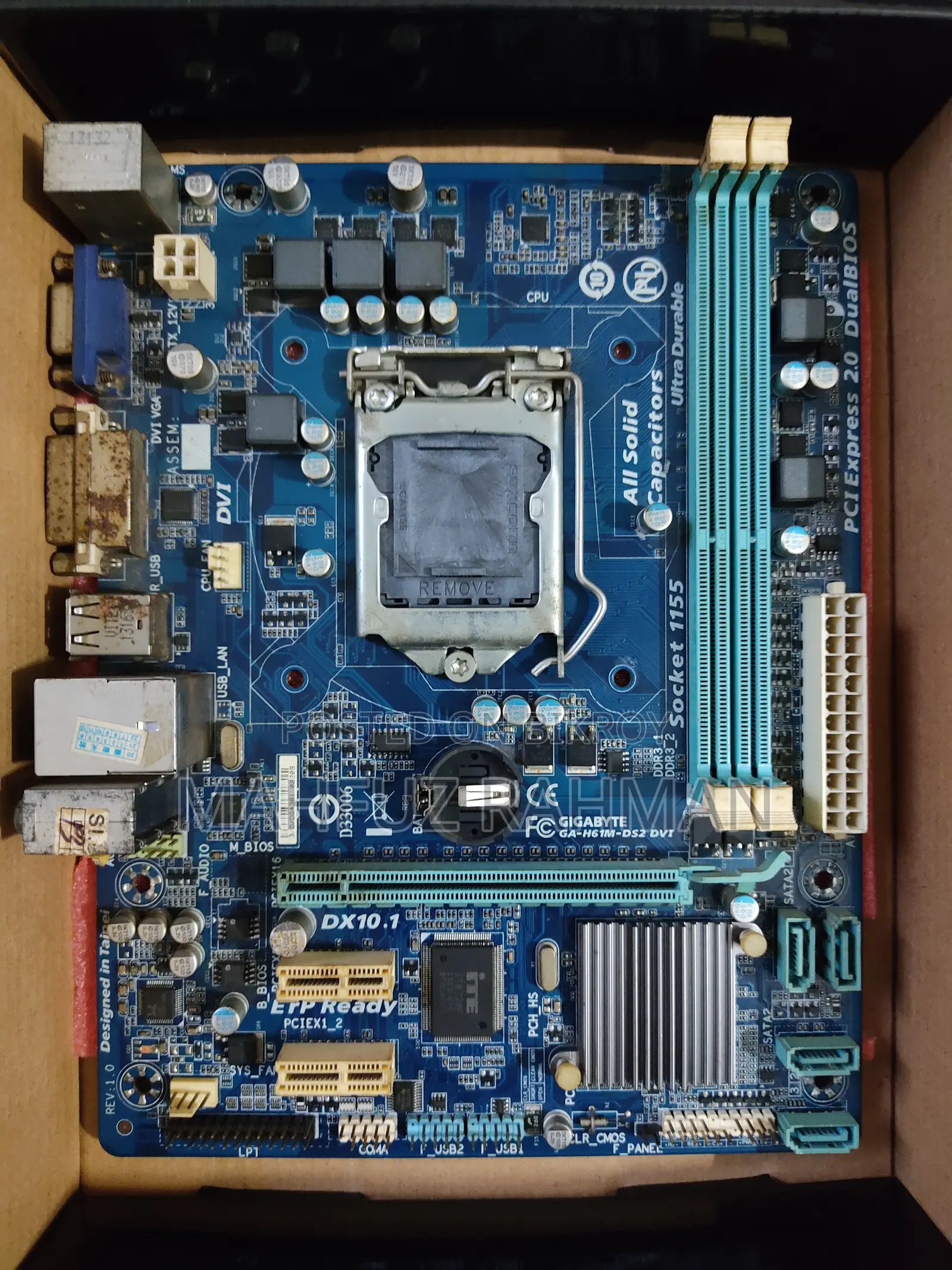 Gigabyte GA-H61M-DS2 DVI (Rev. 1.0)