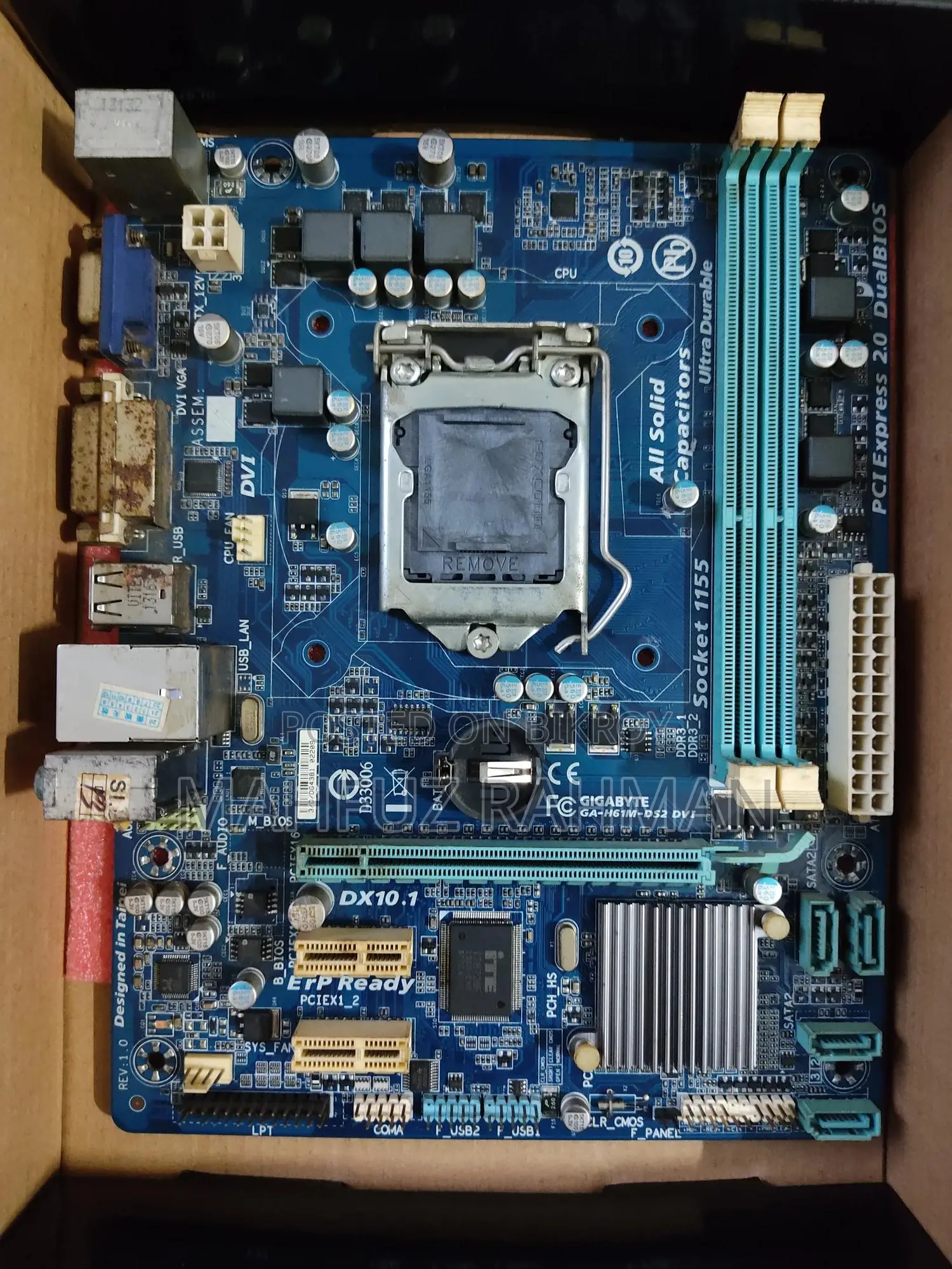Gigabyte GA-H61M-DS2 DVI (Rev. 1.0)