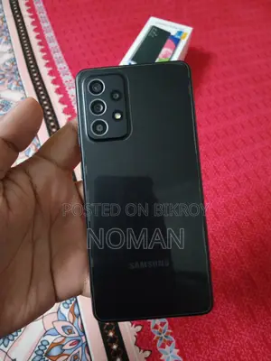 স্যামসাং গ্যালাক্সি এ৫২এস ৫জি ১২৮ জিবি কালো