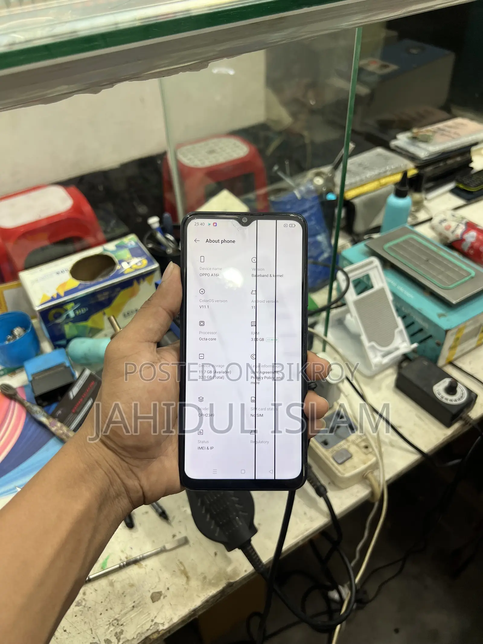 Oppo A16K 32 GB Green
