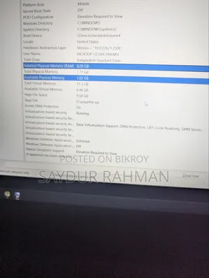 Laptop MSI GF63 8GB Intel Core i5 HDD+SSD 1TB