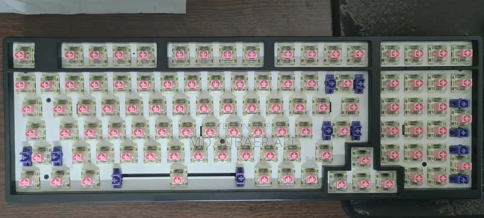 Akko 3098B Black & Cyan Mechanical Keyboard