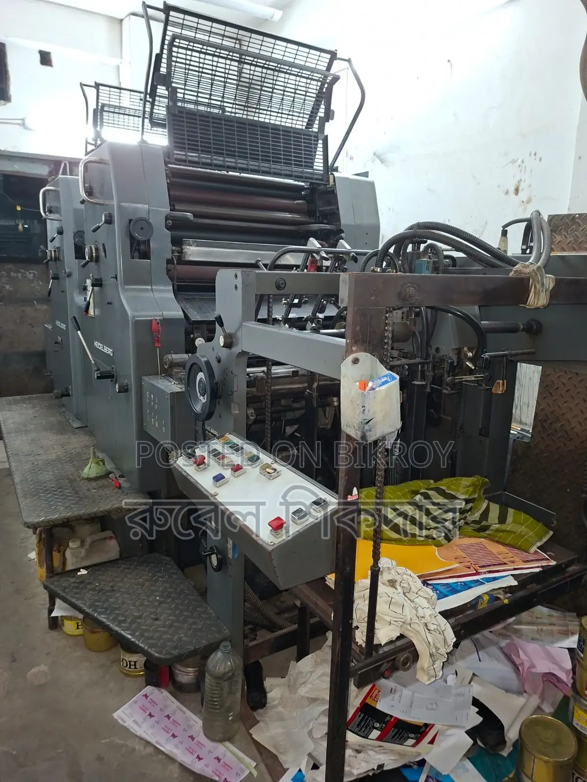 Aymo Bi-color, S model printing machine.