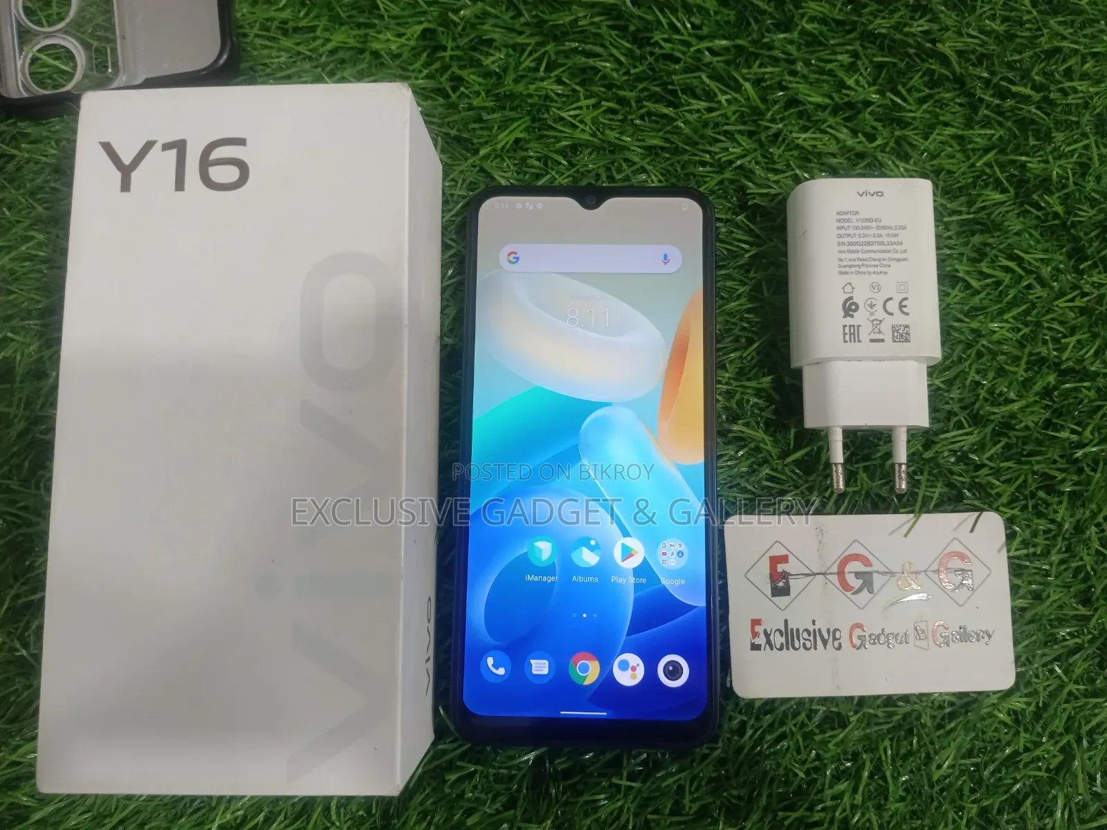 Vivo Y16 64 GB Blue