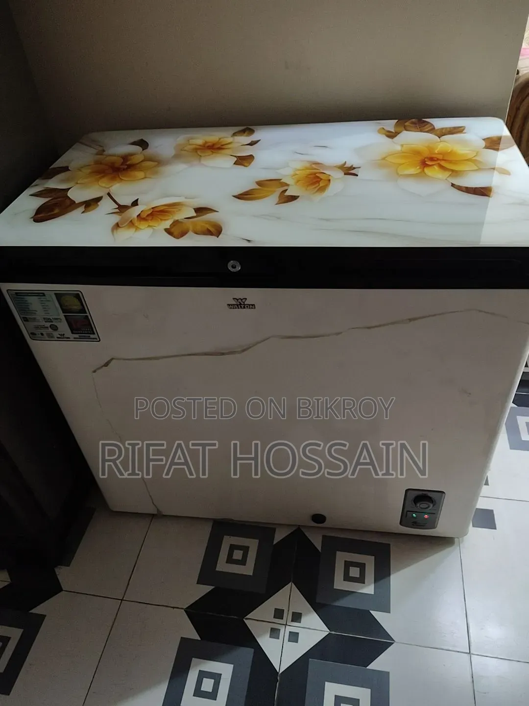 ওয়ালটন ফ্রিজ (প্রায় একদম নতুন)