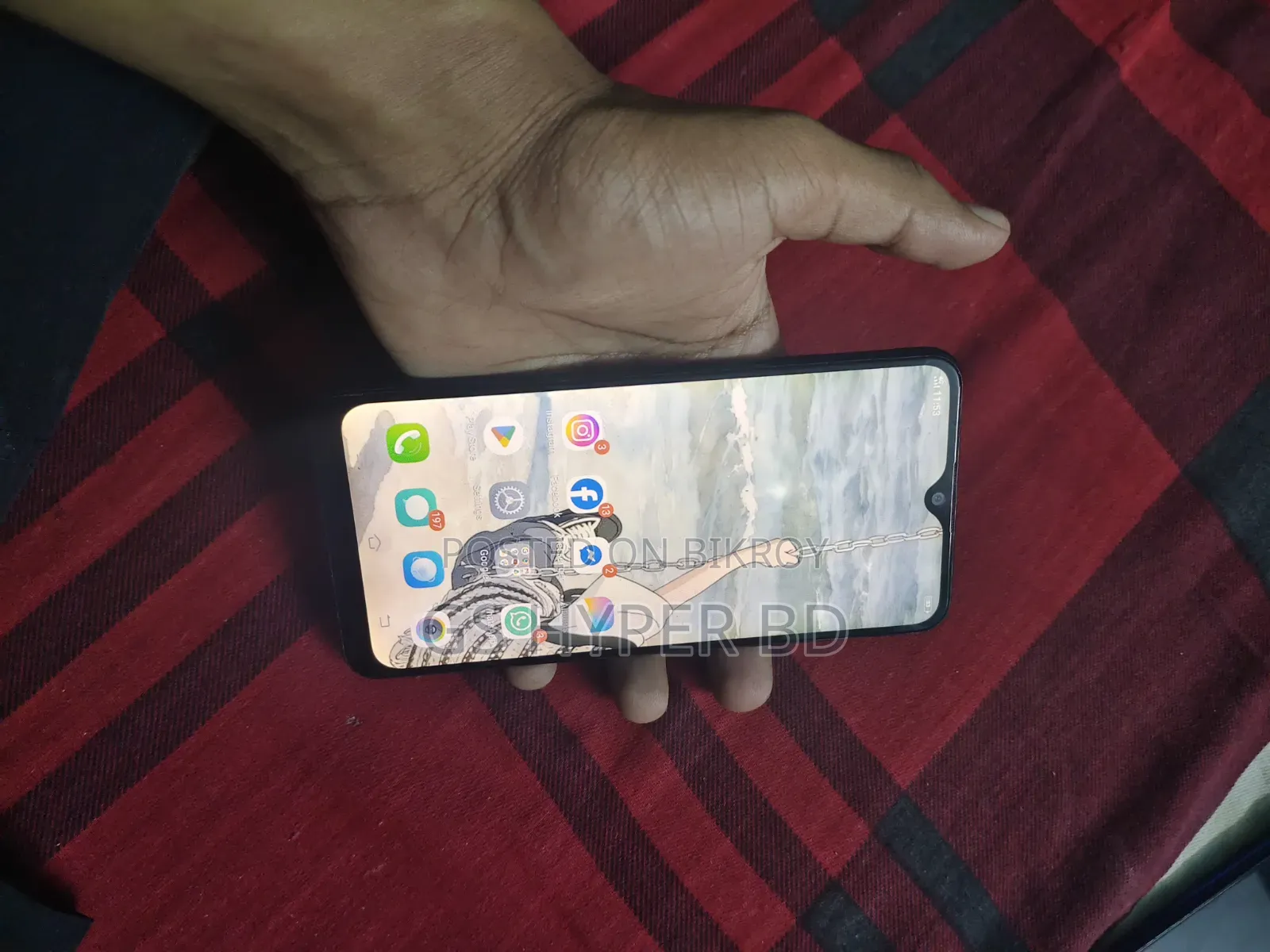 Vivo Y91c 32 GB Blue