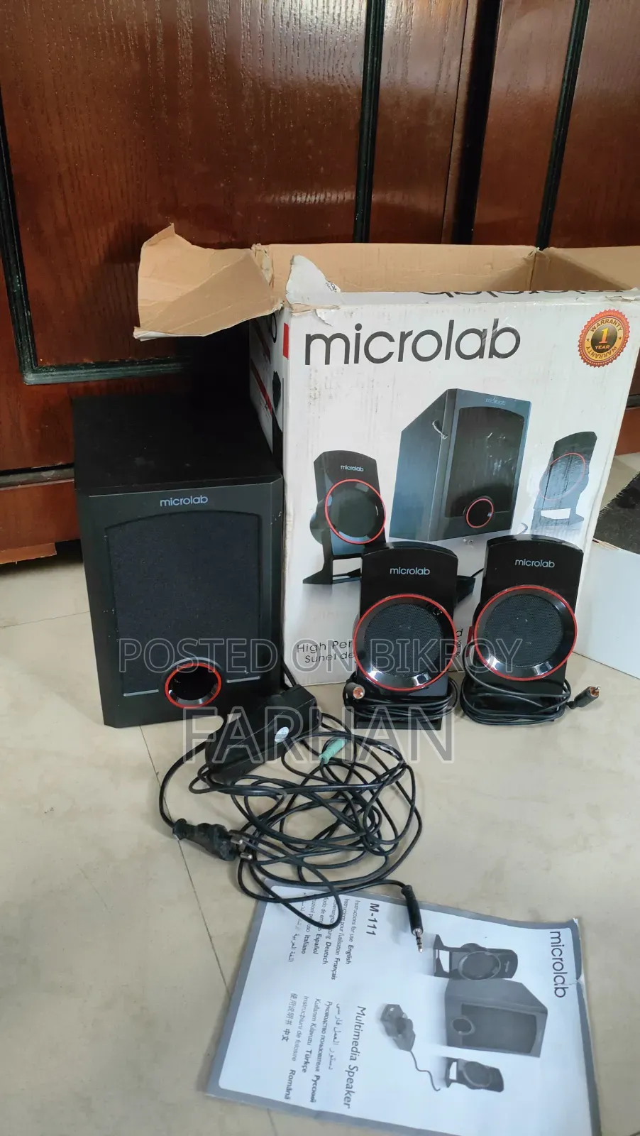 Microlab Multimedia Speaker