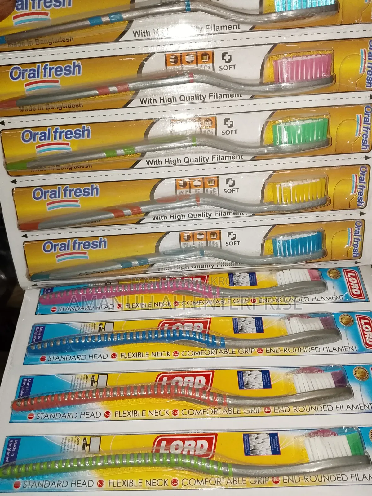 Buy Soft Bristle Toothbrush – Amanullah Enterprise (05 Pcd)