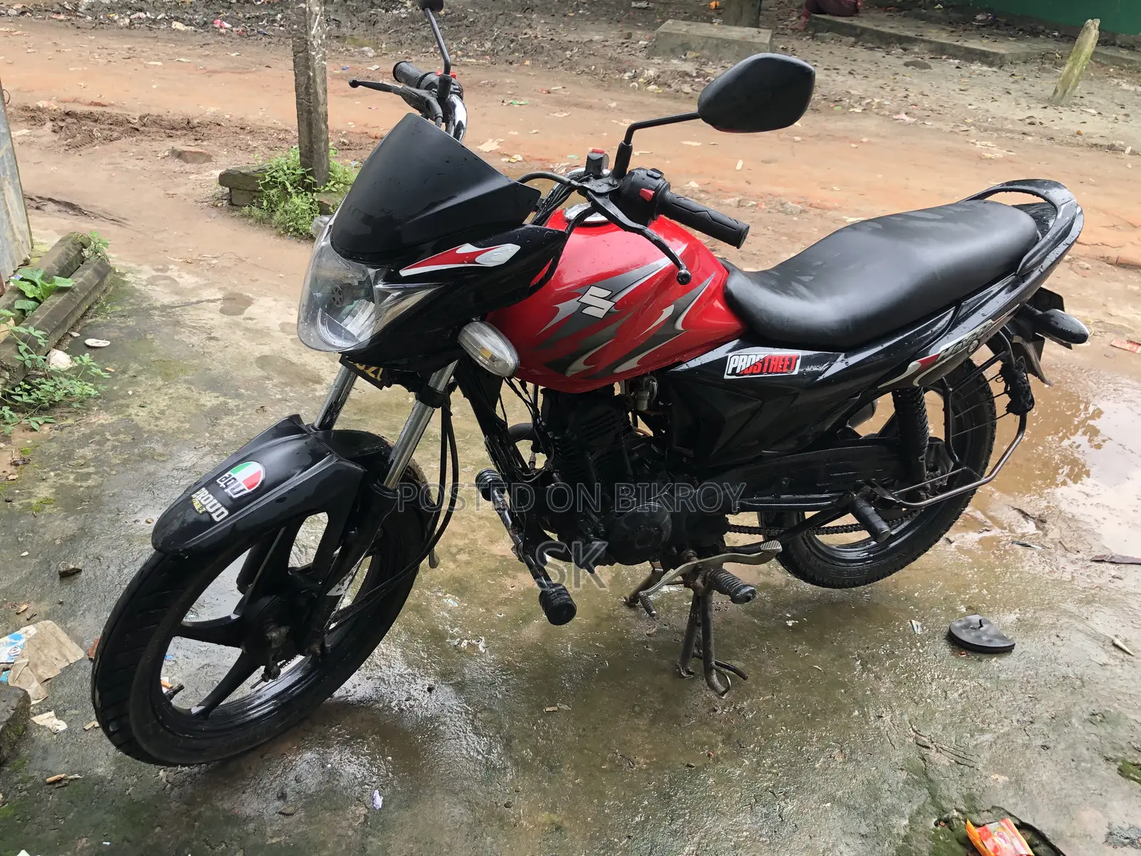 Suzuki Hayate EP 2018 Red