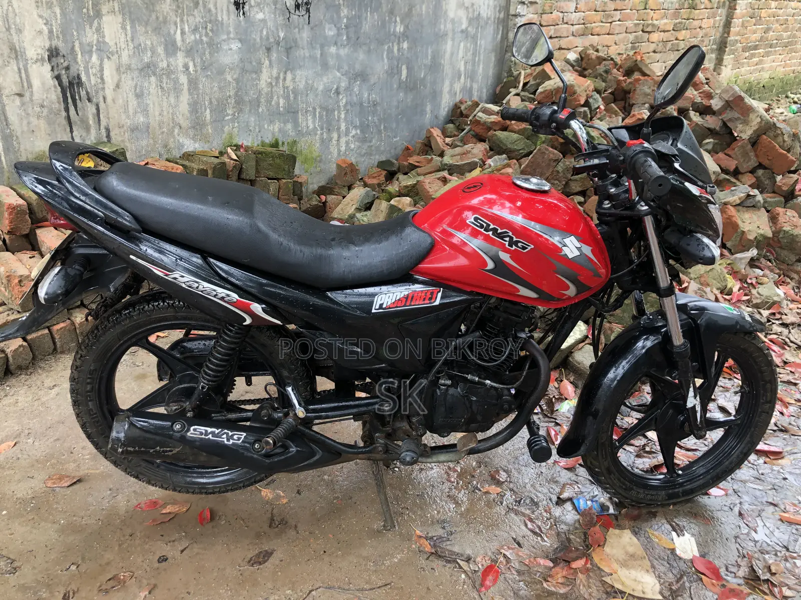Suzuki Hayate EP 2018 Red