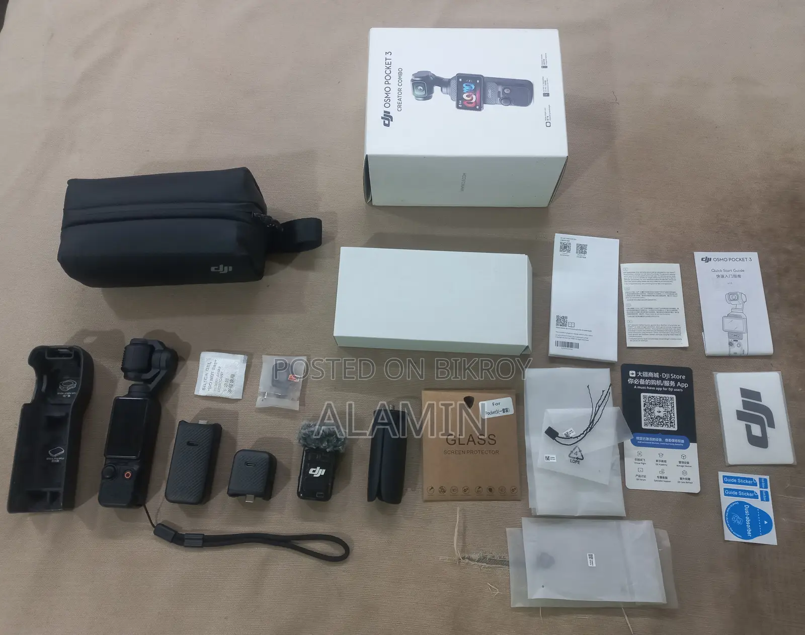DJI Osmo Pocket 3 will be sold in super fresh condition.