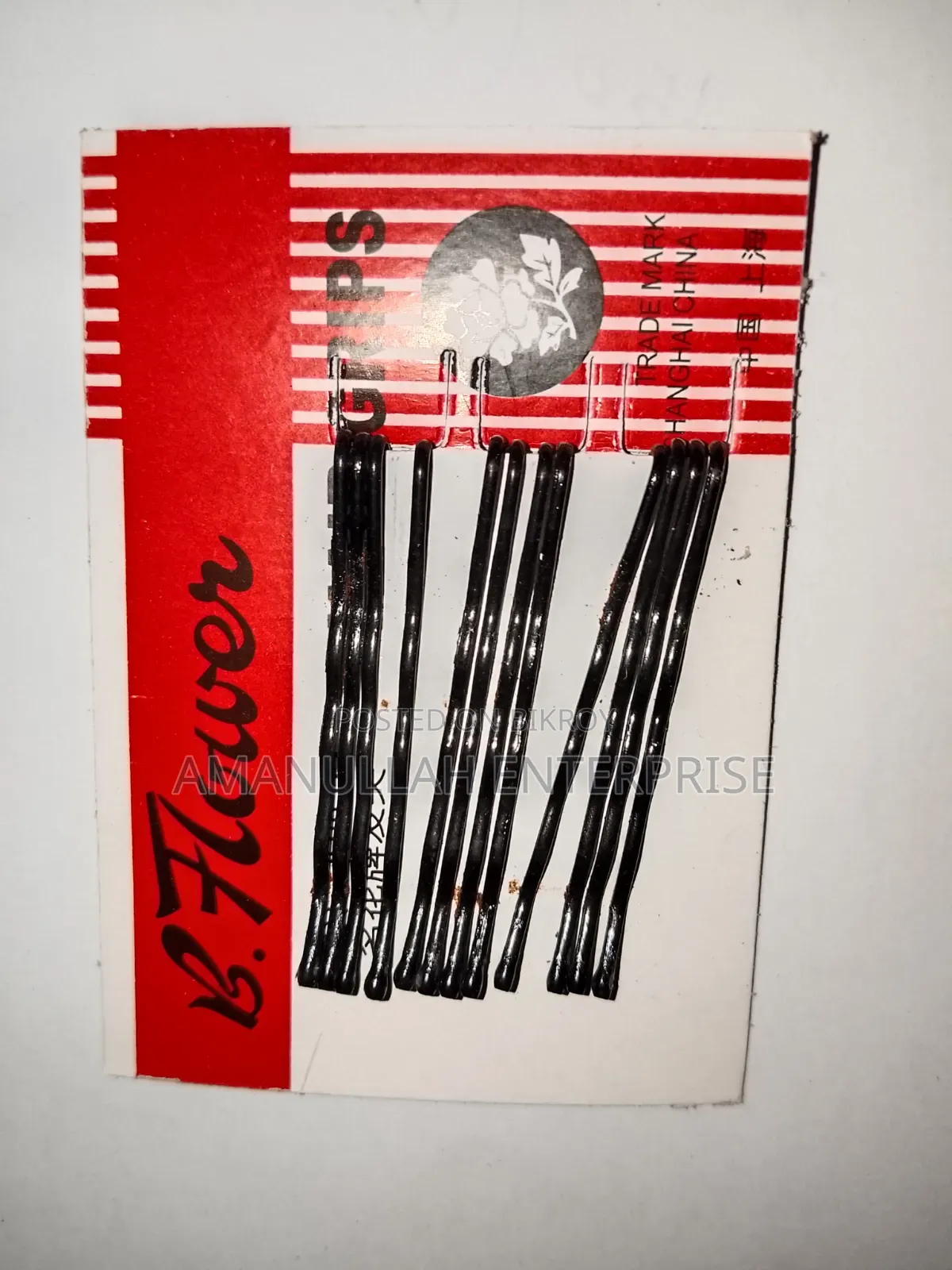 Buy Black Bobby Pins Online | Amanullah Enterprise (05 Pata)