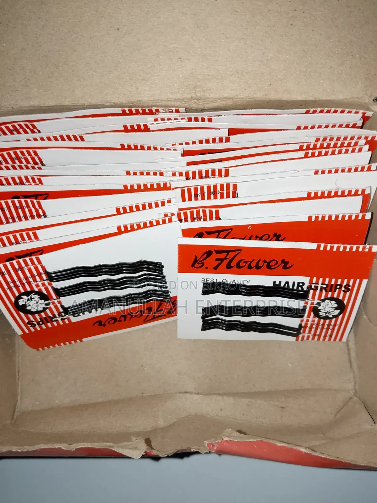 Buy Black Bobby Pins Online | Amanullah Enterprise (05 Pata)