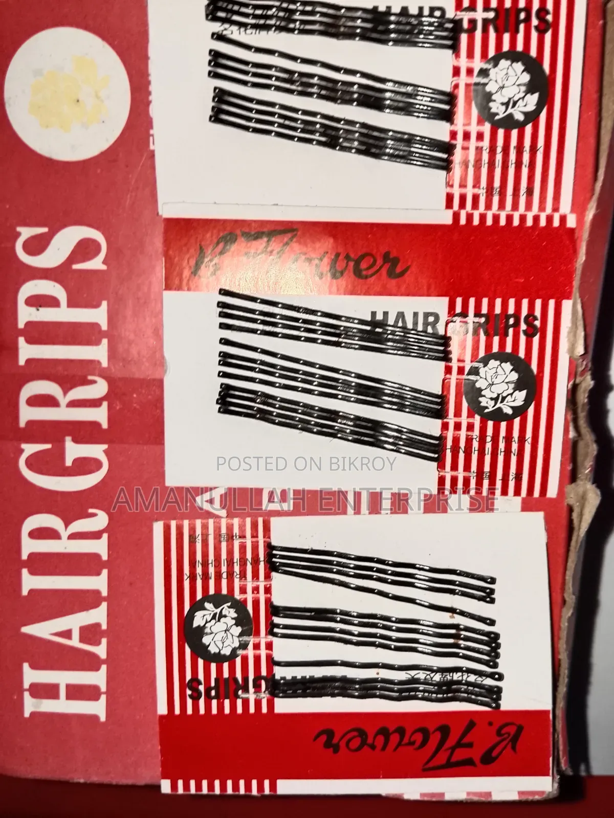 Buy Black Bobby Pins Online | Amanullah Enterprise (05 Pata)