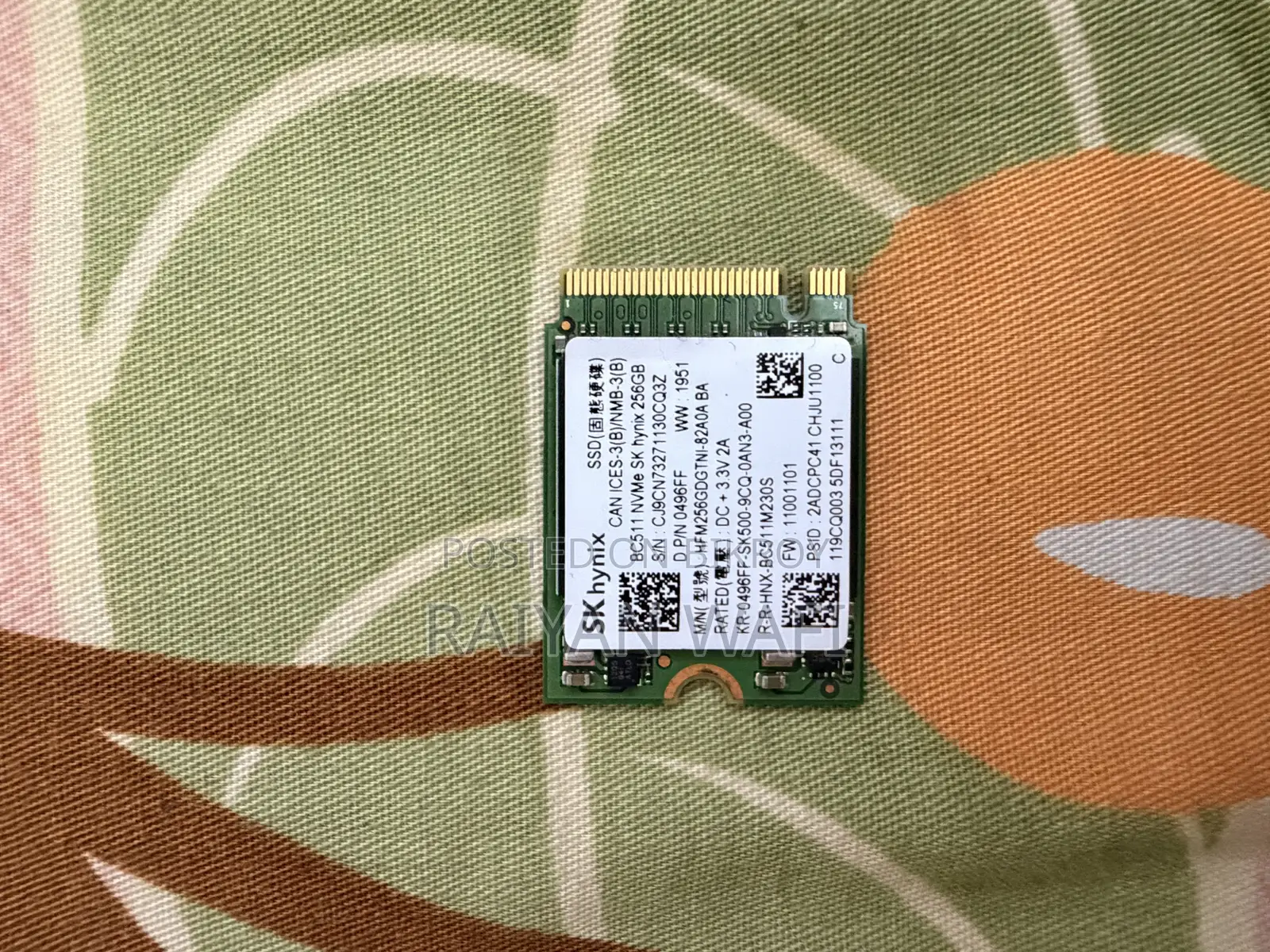 256 Gb Nvme SSD