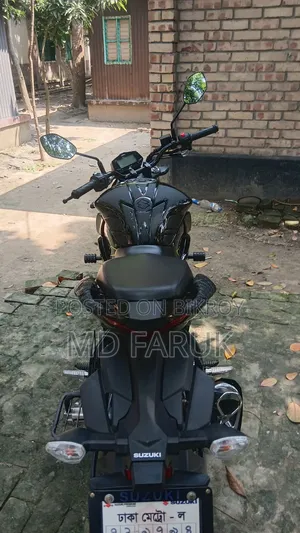 New Suzuki Gixxer 2025 Black