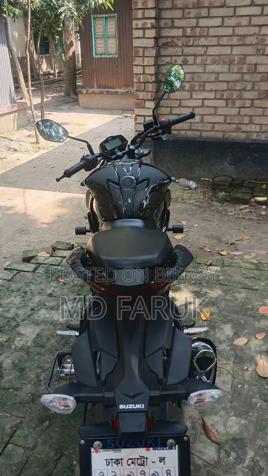 New Suzuki Gixxer 2025 Black