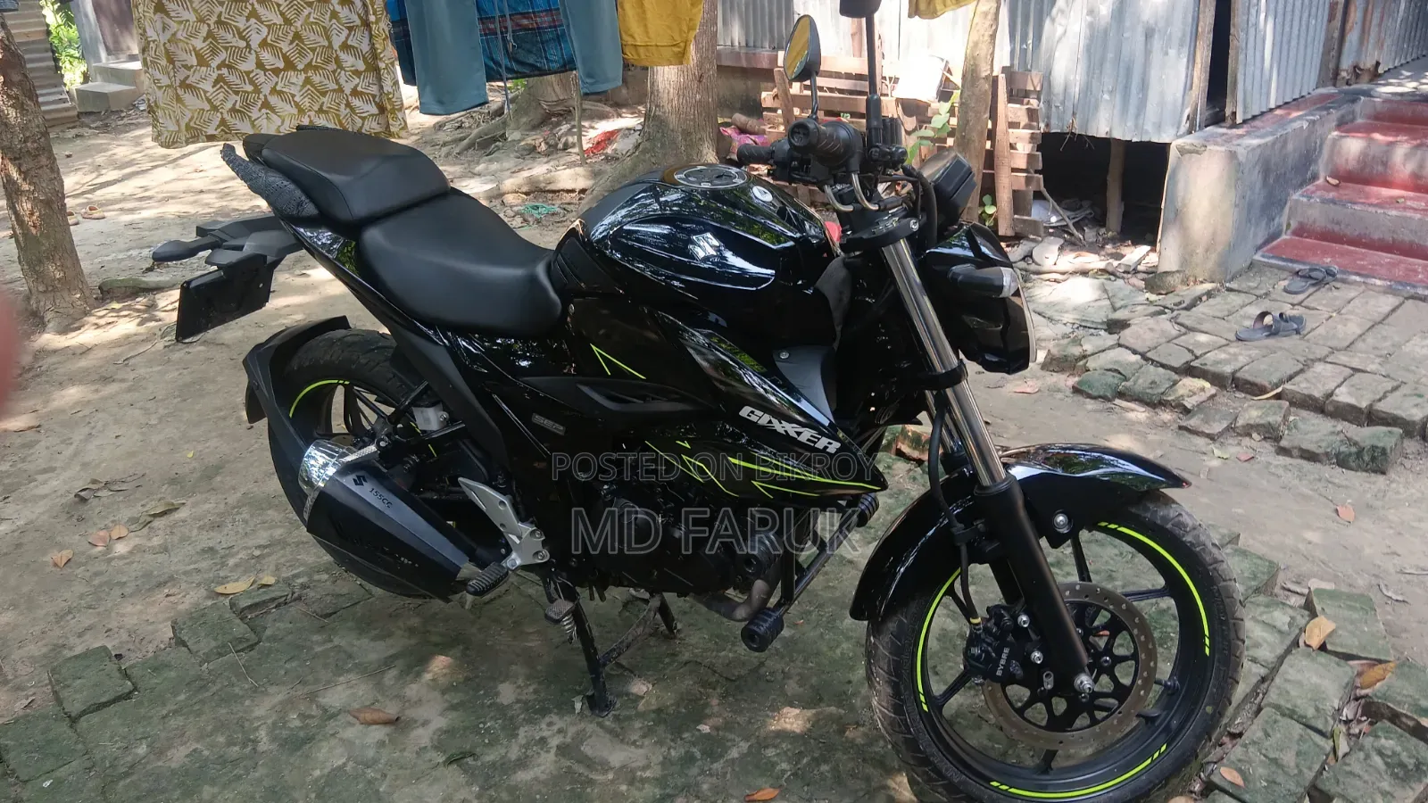New Suzuki Gixxer 2025 Black
