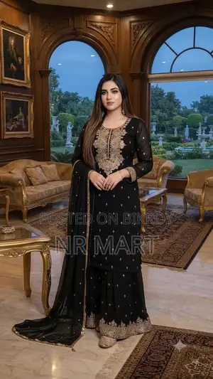 Exclusive Garara Dress – Embroidery Sequin Collection