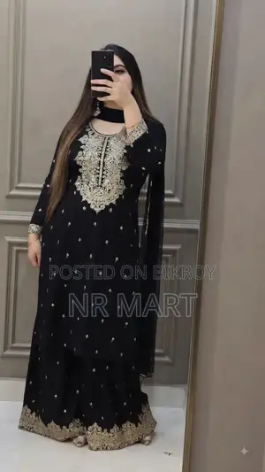 Exclusive Garara Dress – Embroidery Sequin Collection