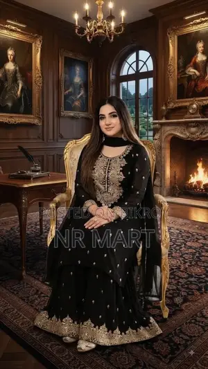 Exclusive Garara Dress – Embroidery Sequin Collection